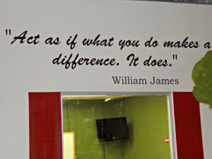 Actually this was one of many wonderful quotes I found painted on the ...