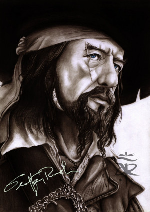 Captain Hector Barbossa by adorindil