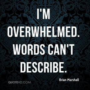 Overwhelmed Quotes More brian marshall quotes
