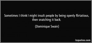 Quotes About Insult People