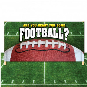 ... Football Banner - 6'x12' – 'Are You Ready for Some Football?' #2