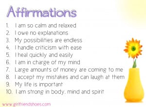 Positive Affirmations For Women Quotes Daily affirmations
