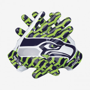 seattle seahawks football gloves