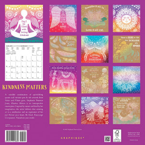 Kindness Matters 2016 Wall Calendar
