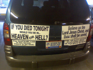 What’s It Like to Have an Atheist Car?