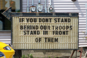 Cool Military Sayings Army support funny picture