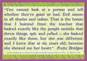 The Best Ruby Bridges Quotes