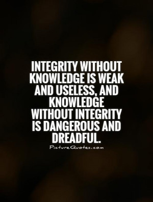 Integrity Quotes And Sayings