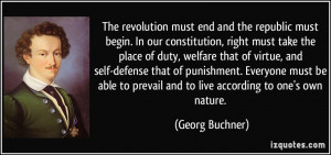 More Georg Buchner Quotes