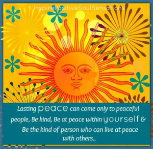 Lasting peace