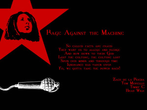 Rage Against The Machine...