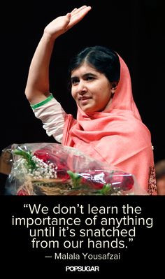 malala yousafzai quotes, inspiring words, beauti thing, quotes ...