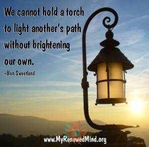 Light quote via www.MyRenewedMind.org