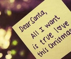 All I want for Christmas is YOU!!!