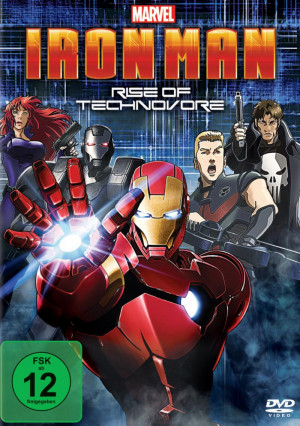 Iron Man: Rise of Technovore - (2013) - DVD - Cover