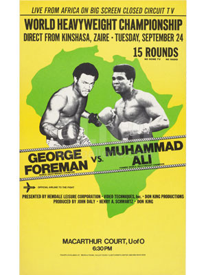PS-3713 Muhammad Ali / George Foreman Poster