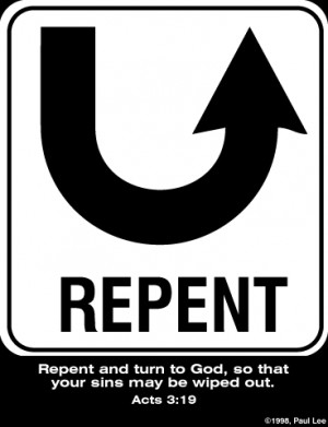 Do we think about Repentance as a gift, and smiling about it or even ...