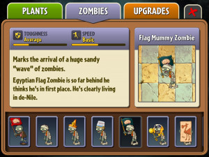 Flag Zombie in Ancient Egypt