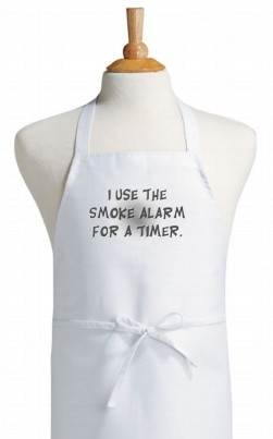 Smoke Alarm For A Timer Apron