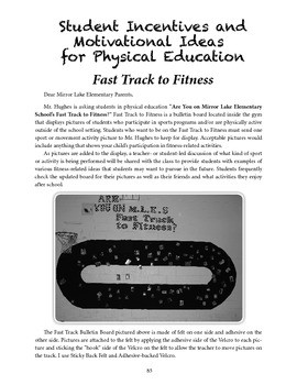 Student Incentives and Motivational Ideas for Physical Education
