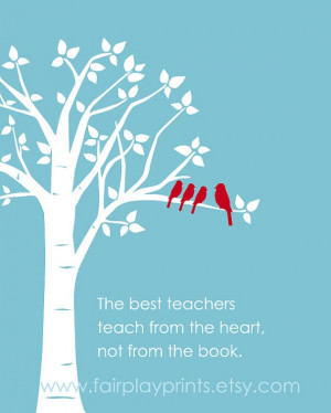 Inspirational Quote - Gift for Teacher - Teaching Quote - Art Digital ...