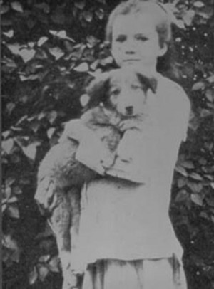 Rachel Carson with Dog Candy in Her Arms at the Carson Homestead ...