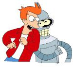 Fry And Bender Futurama...