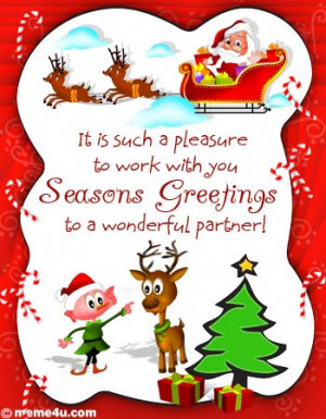 season greeting for partner, happy holiday cards, happy holiday ecard