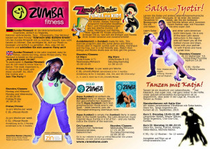 Zumba and Dance lessons at the new RanesStone studio
