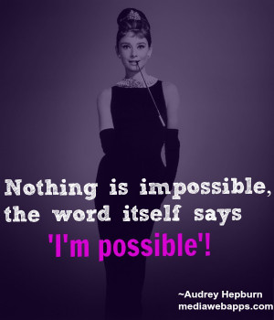 Similar Galleries: Marilyn Monroe Quotes , Audrey Hepburn Quotes ,