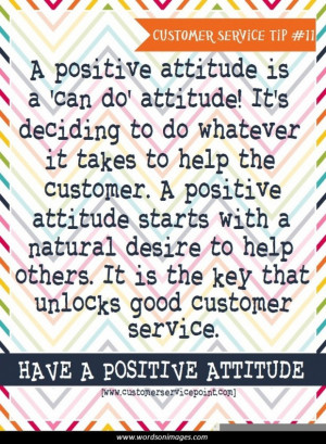 Positive customer service quotes