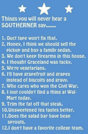 quotes about southerners - Google Search