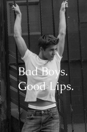 ... popular tags for this image include: lips, boys, bad, bad boys and Hot