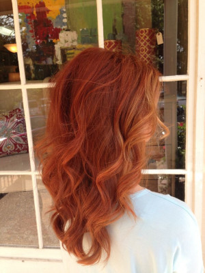 Copper Red Hair Color Favorite