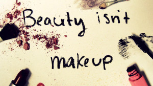 Beauty Is Not Make Up Mac Wallpaper