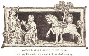 Vassal Doing Homage to His King