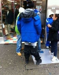 Dude How Do You Even Walk? Pants on the Ground Fashion Fail ---- funny ...