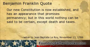 Benjamin Franklin Founding Father Quotes