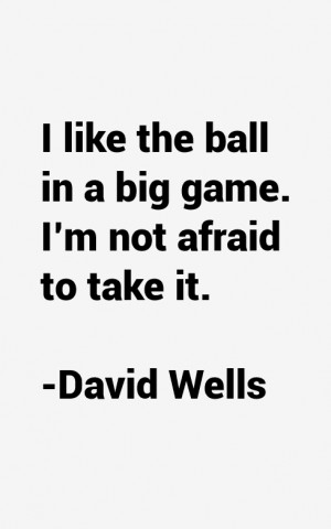 David Wells Quotes & Sayings