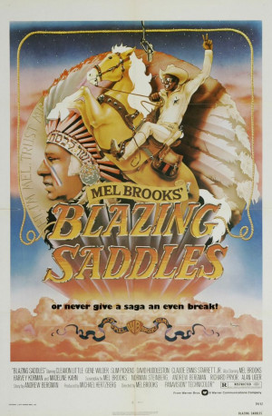 second to young franenstein! Film, Movie Posters, Mel Brooks, Saddles ...