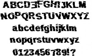 Specimens Test Drive Character Map Waterfall