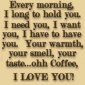 love it i love coffee