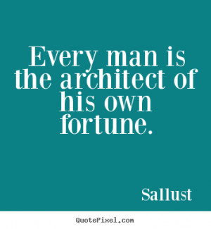 success quote from sallust design your own quote
