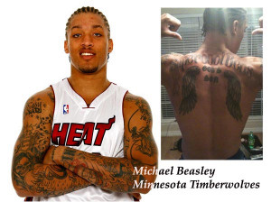 NEXT WEEK: We conclude our topic with a look at more tatted athletes ...