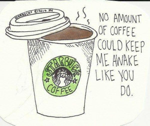 coffee, drawing, quotes, words