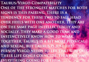 Taurus/Virgo Compatibility