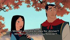 mulan funny quotes - Google Search More