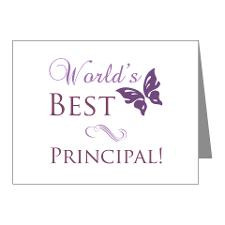 Principal Thank You Cards...