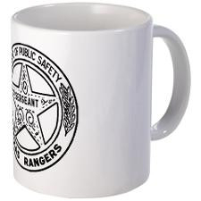 Texas Ranger Badge Mug for
