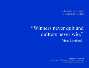 winners never quit sayings